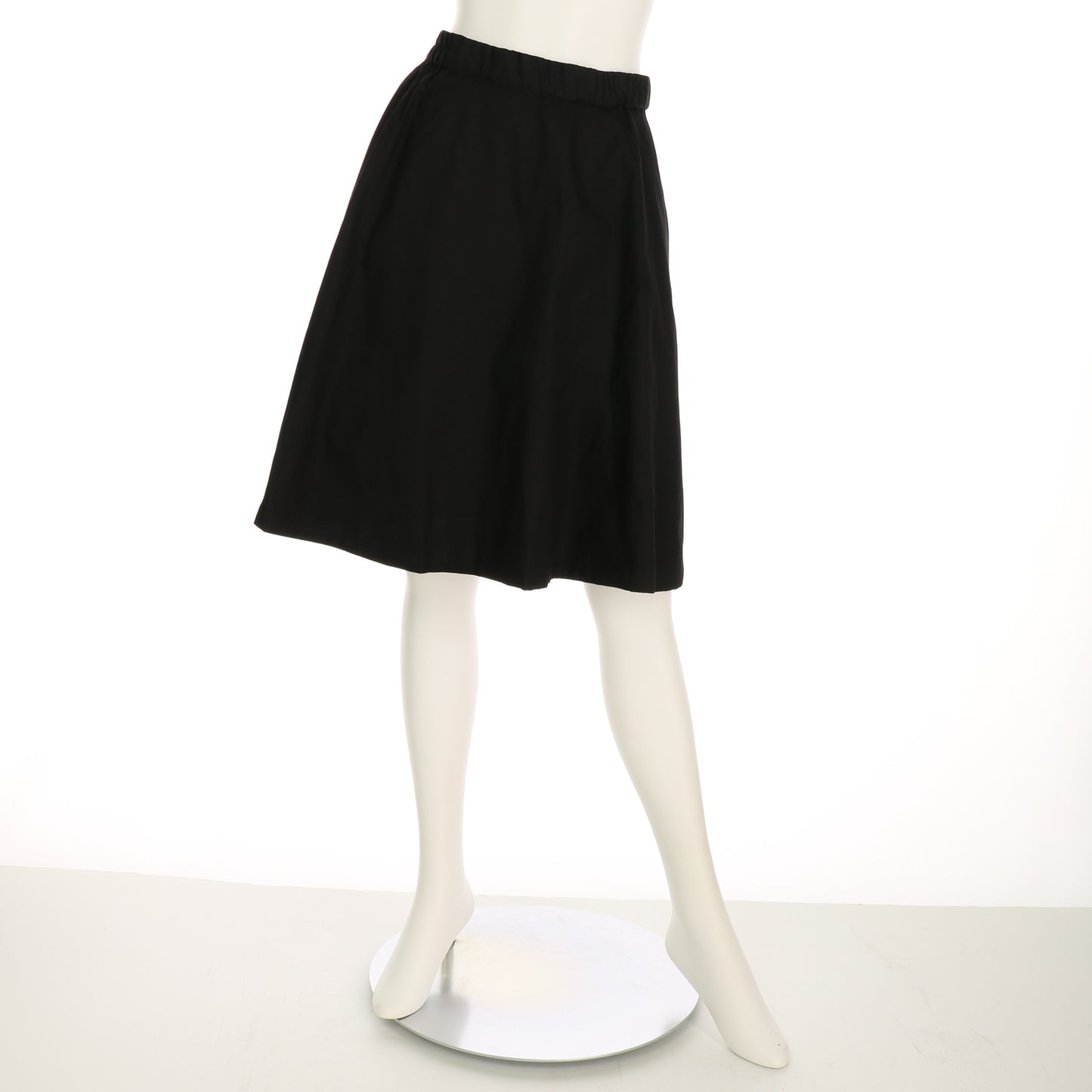 無地とギンガムチェックリバーシブルスカート