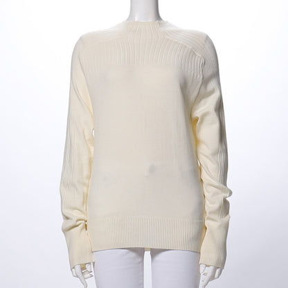 切り替えリブデザインニット