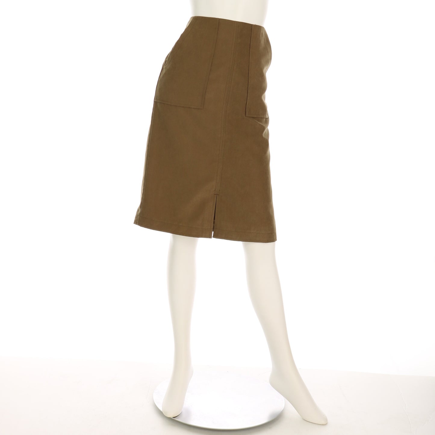 ピーチスキンセミタイトスカート