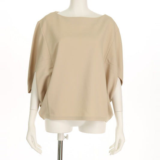 ボリュームスリーブボートネックトップス