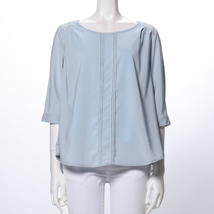 フロントタックブラウス