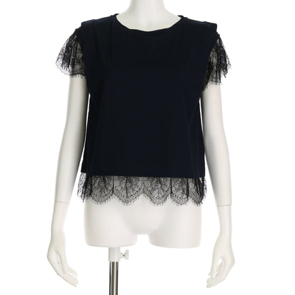 レース切り替えカットソー