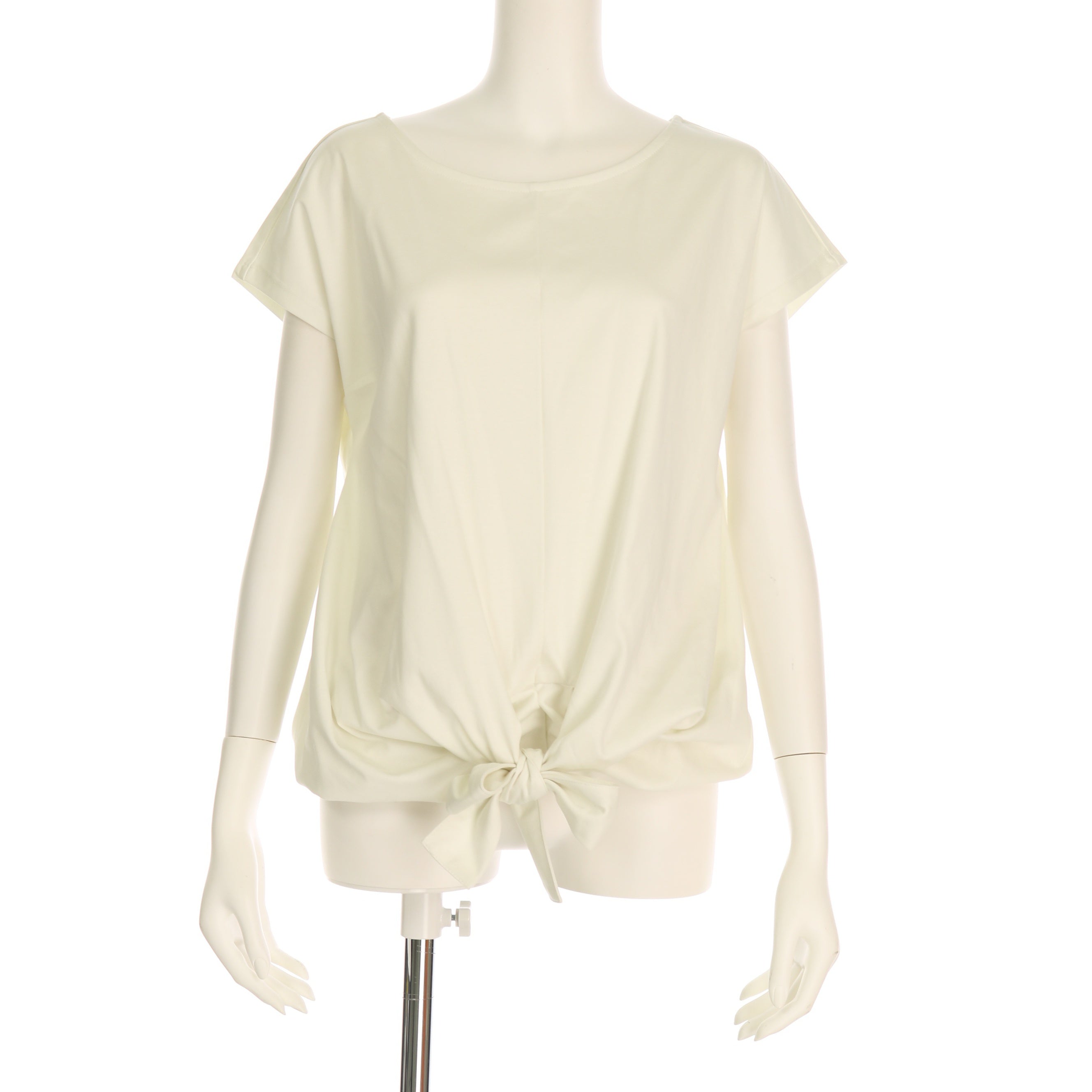 裾前結びデザインカットソー