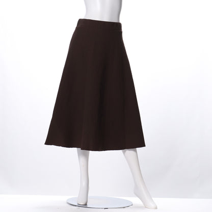 ニットフレアスカート