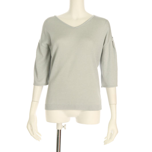 フレア袖サマーニット