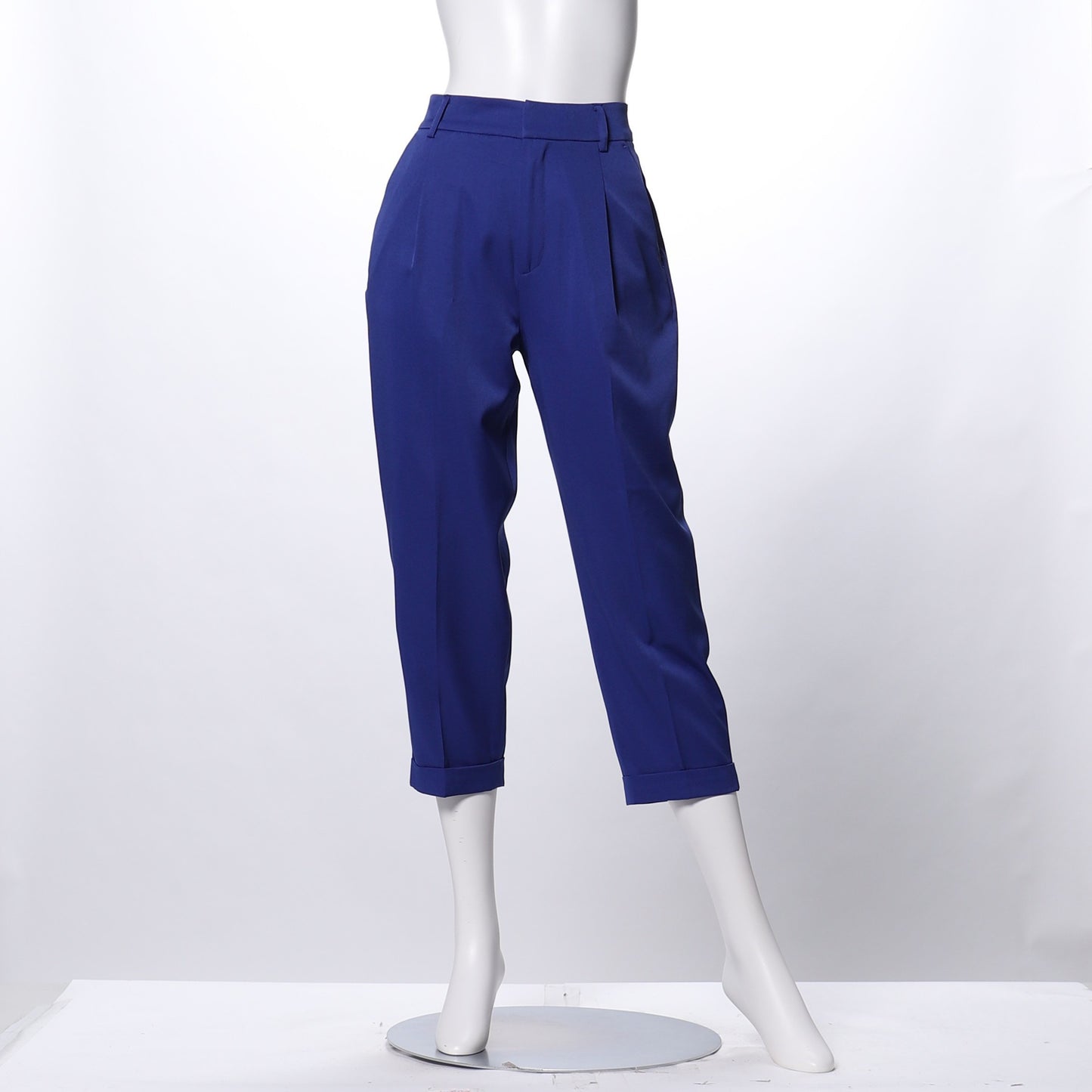 裾ダブルテーパードパンツ