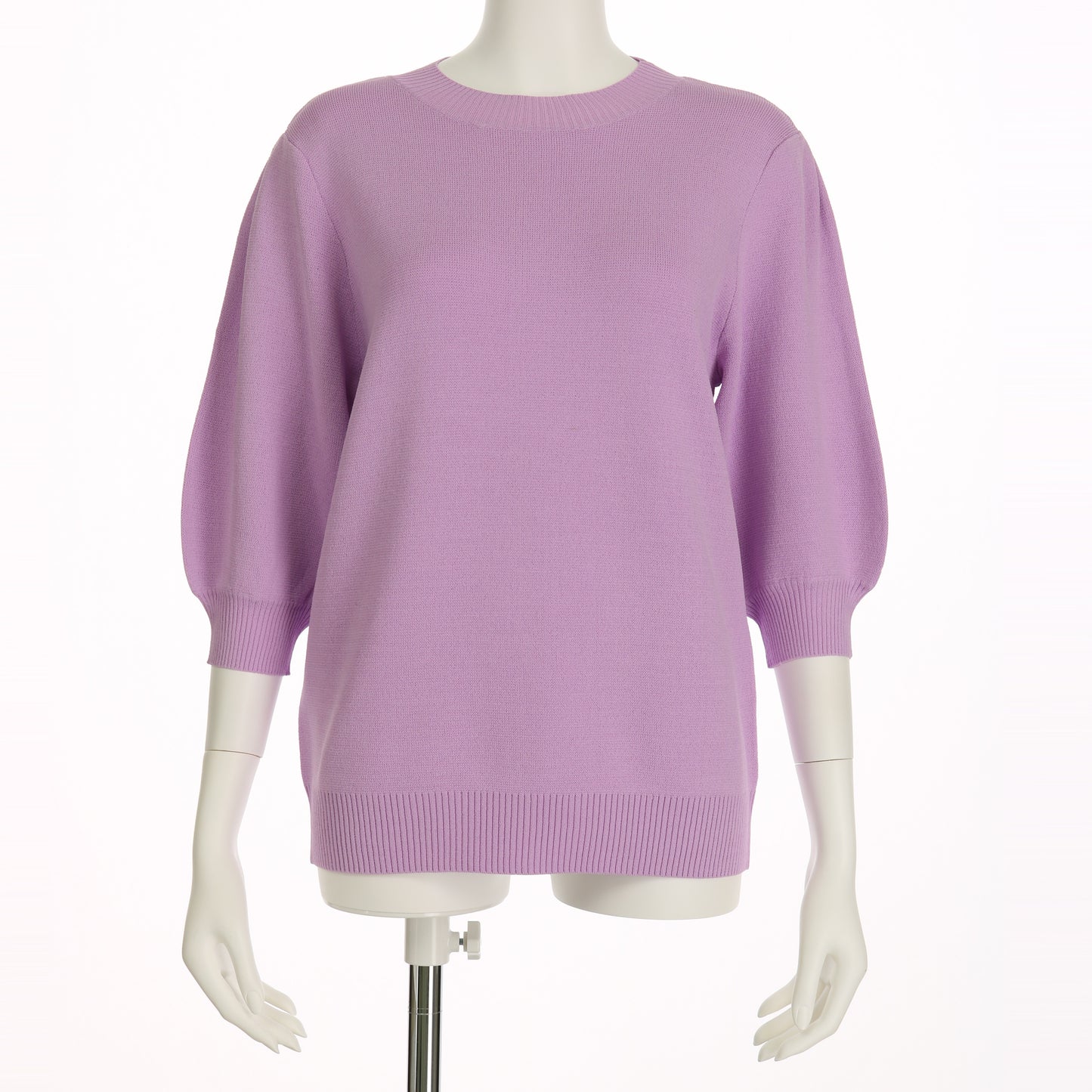 パフスリーブニット