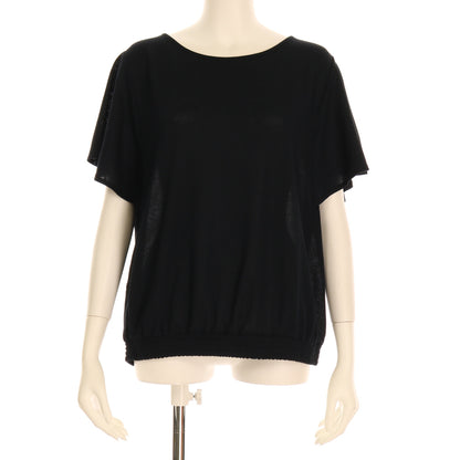 裾シャーリングプルオーバー