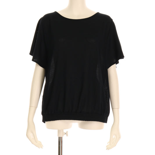 裾シャーリングプルオーバー