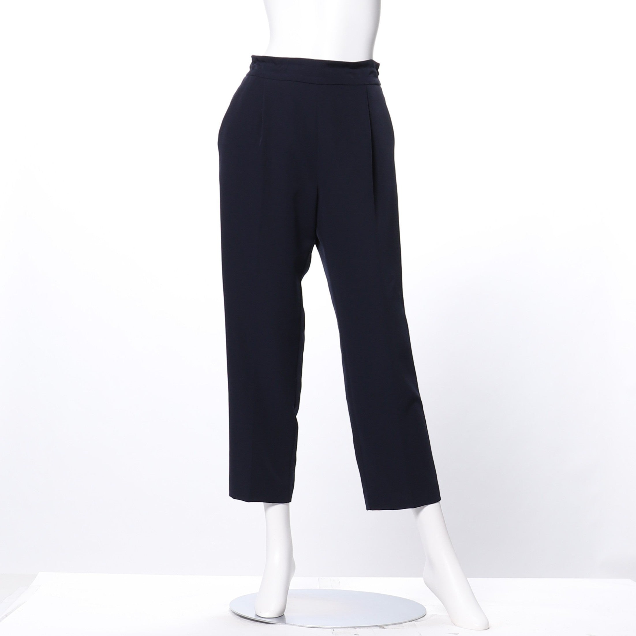 ライトダブルクロスタック入りストレートパンツ