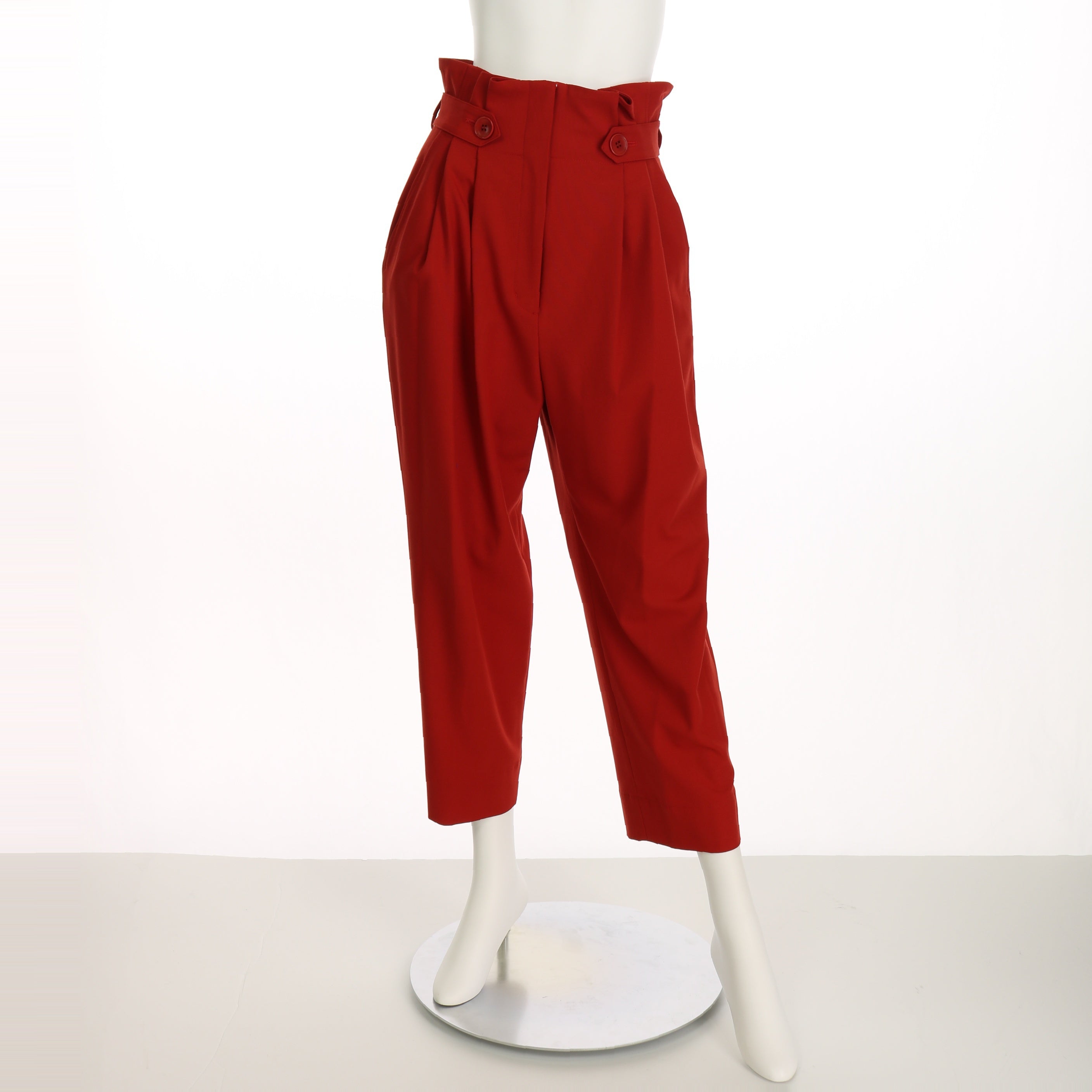 ウエストボタンデザインパンツ