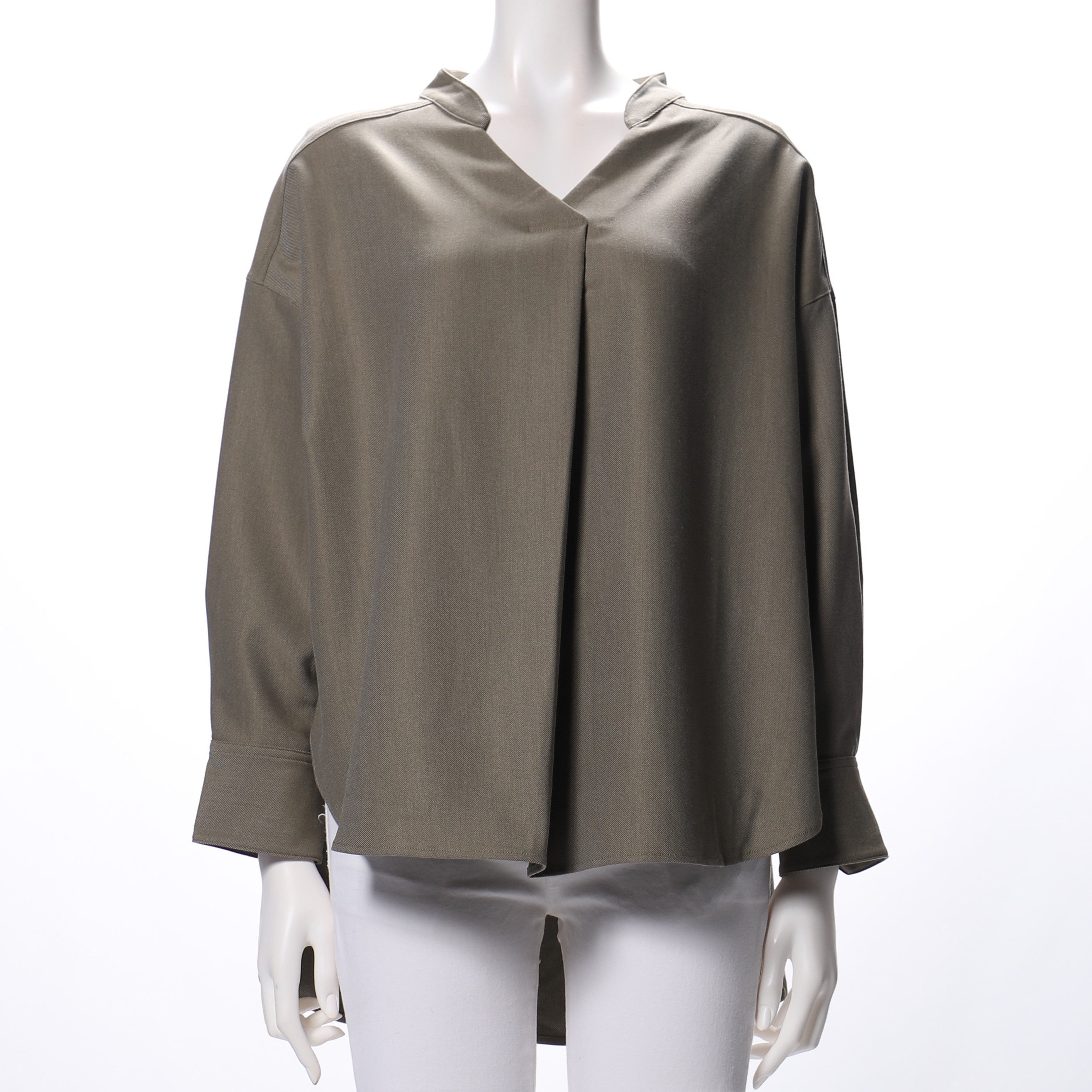 スキッパーチュニックブラウス