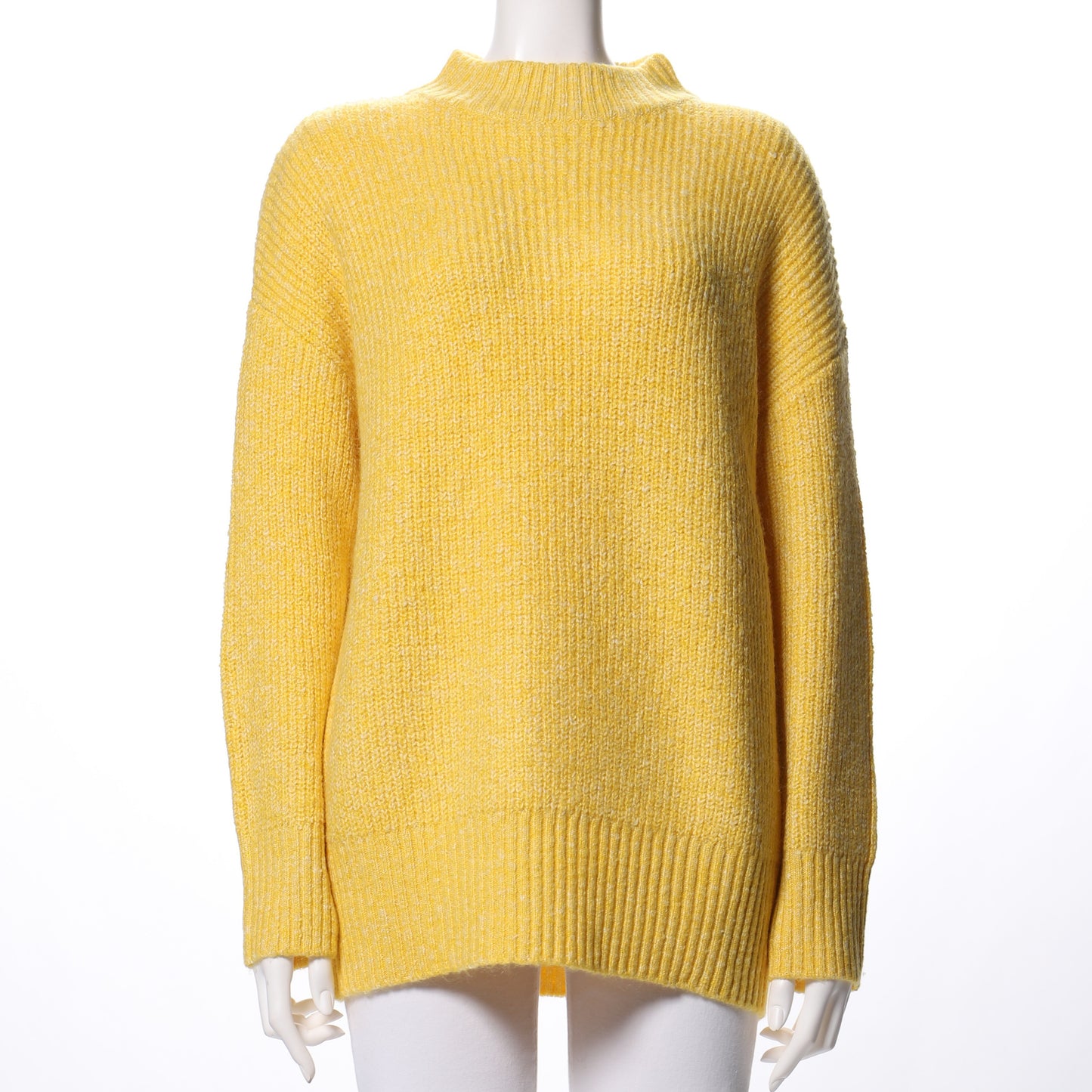 オフネックドロップショルダーニット