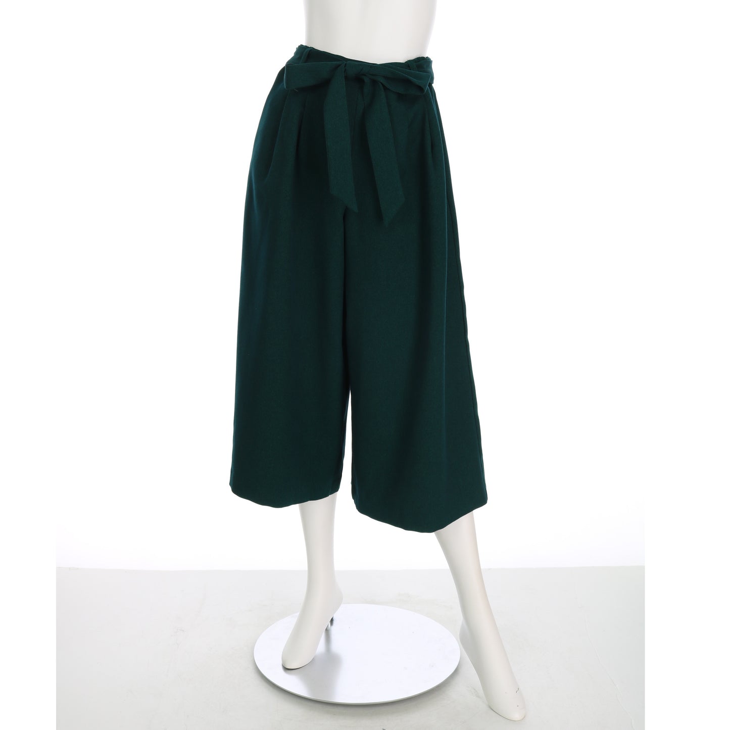 リボンベルトガウチョパンツ