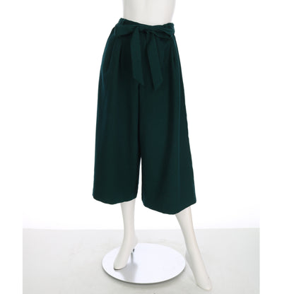 リボンベルトガウチョパンツ