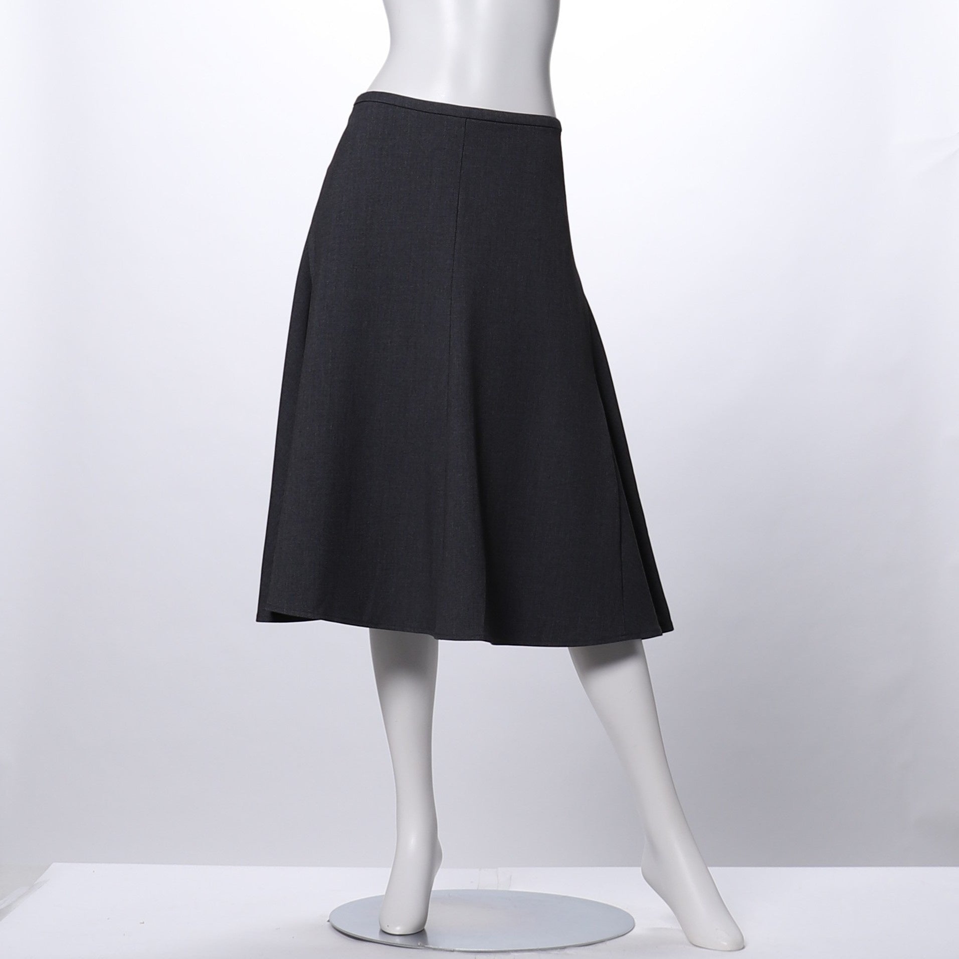 ウールサーキュラーフレアスカート