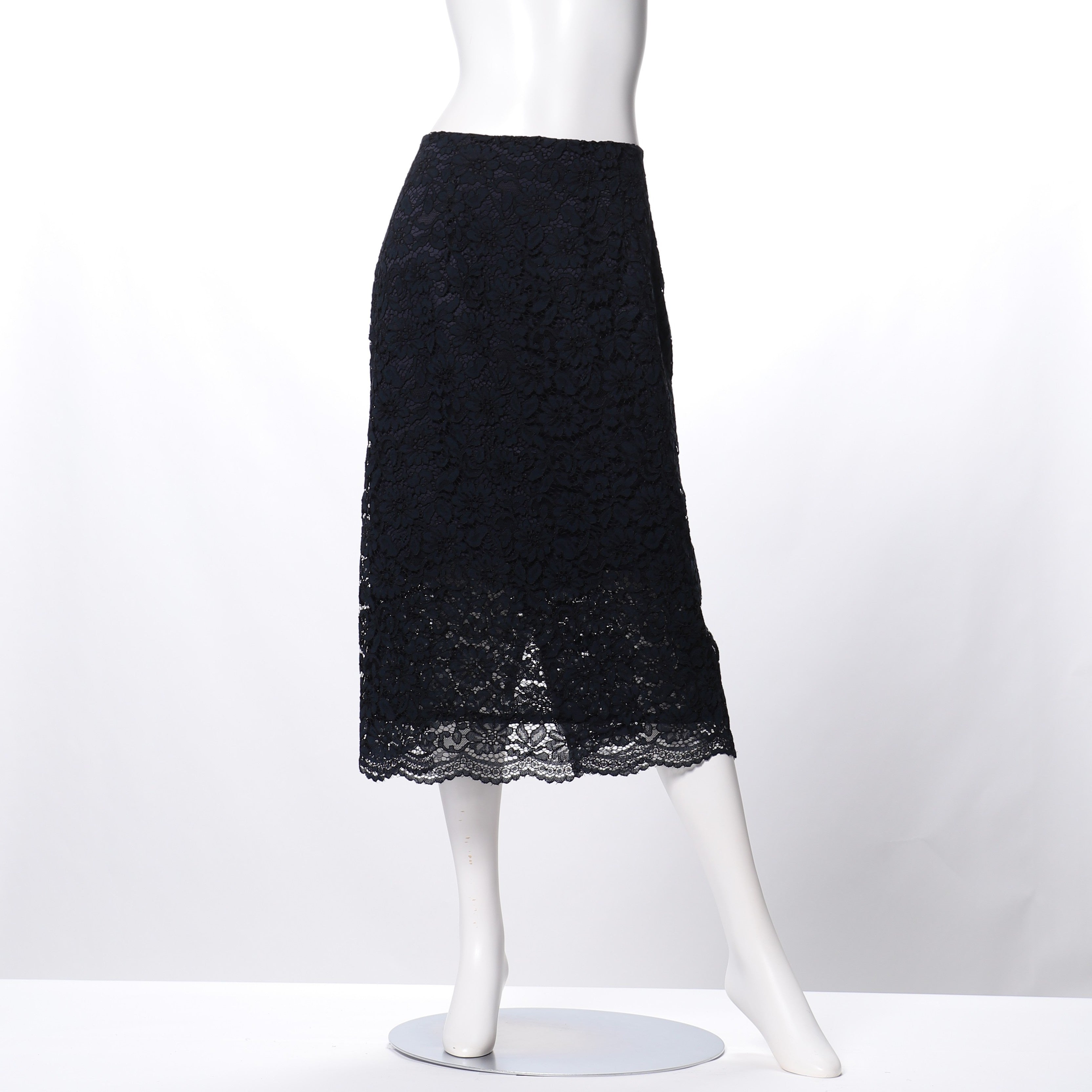 総レースタイトスカート