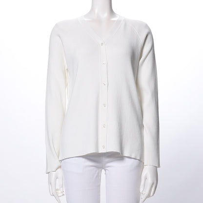 Vネックニットカーディガン