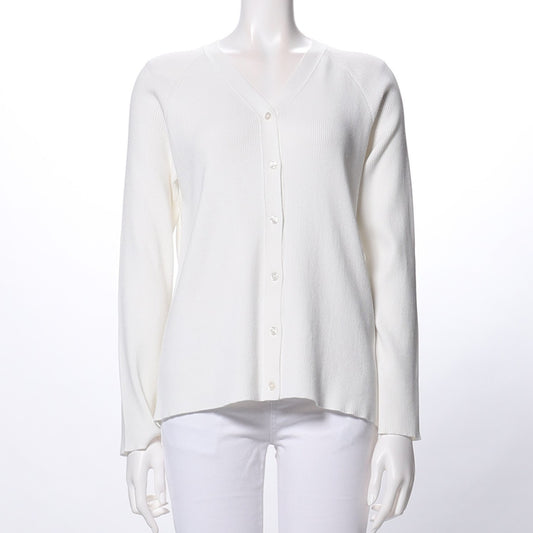 Vネックニットカーディガン