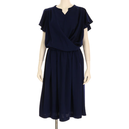 カシュクールデザインエレガントワンピース