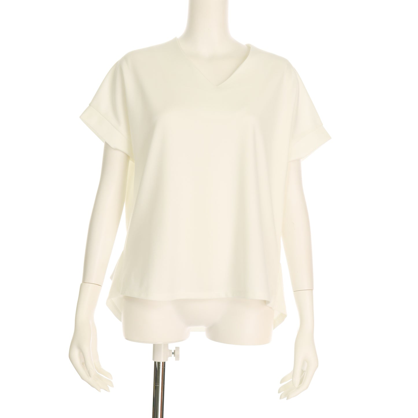 バックシャンVネックカットソー