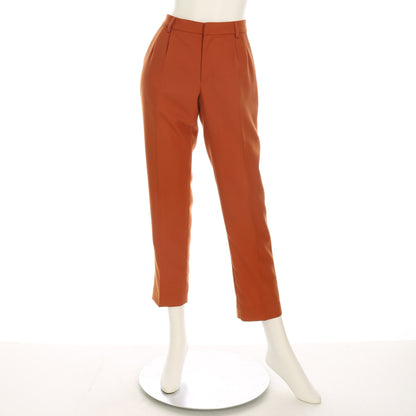 タック入りテーパードパンツ