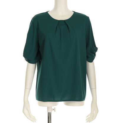 袖ねじりパフカットソー