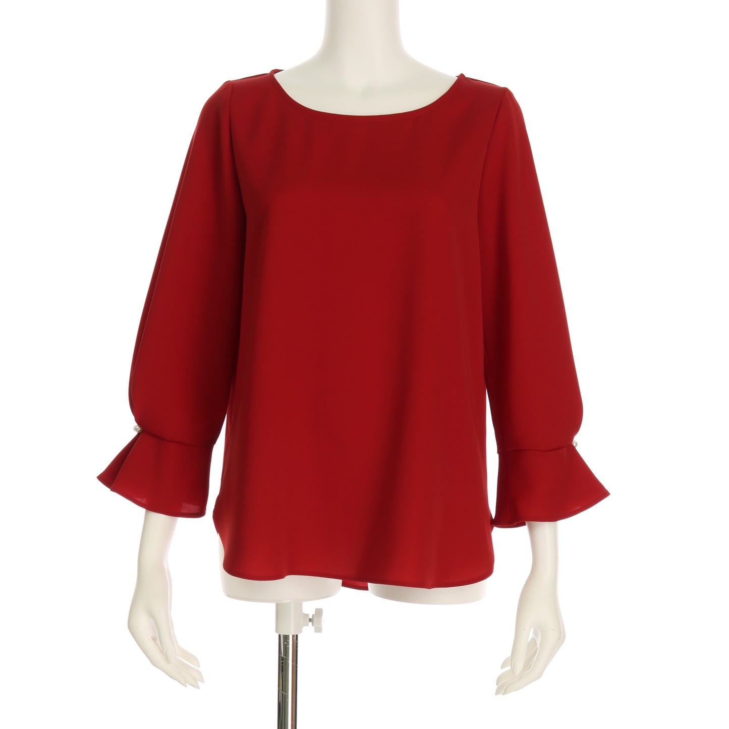 パール付きブラウス