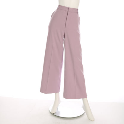 ストレートシルエットワイドパンツ