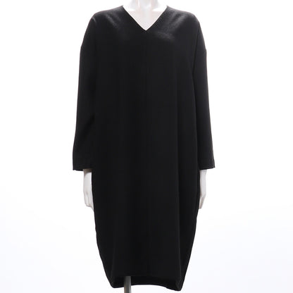 ツイードコクーンシルエットVネックワンピース