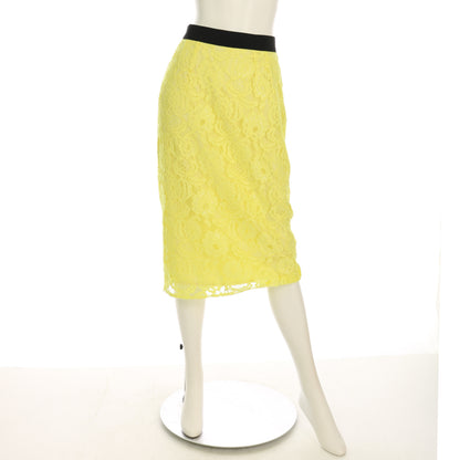 ダブルジップ総レースタイトスカート