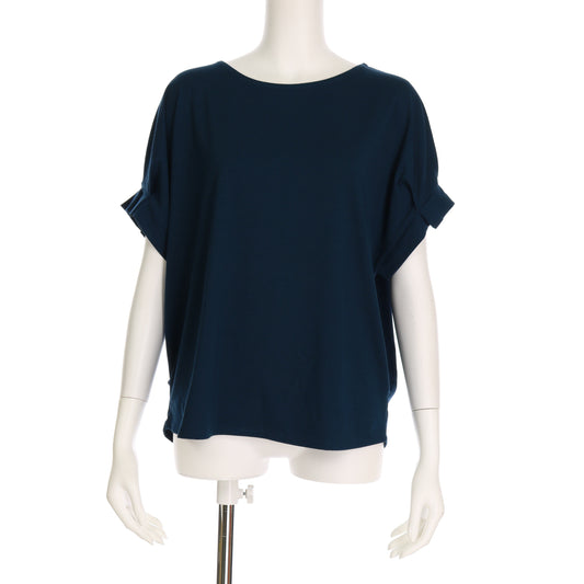 袖タックカットソー