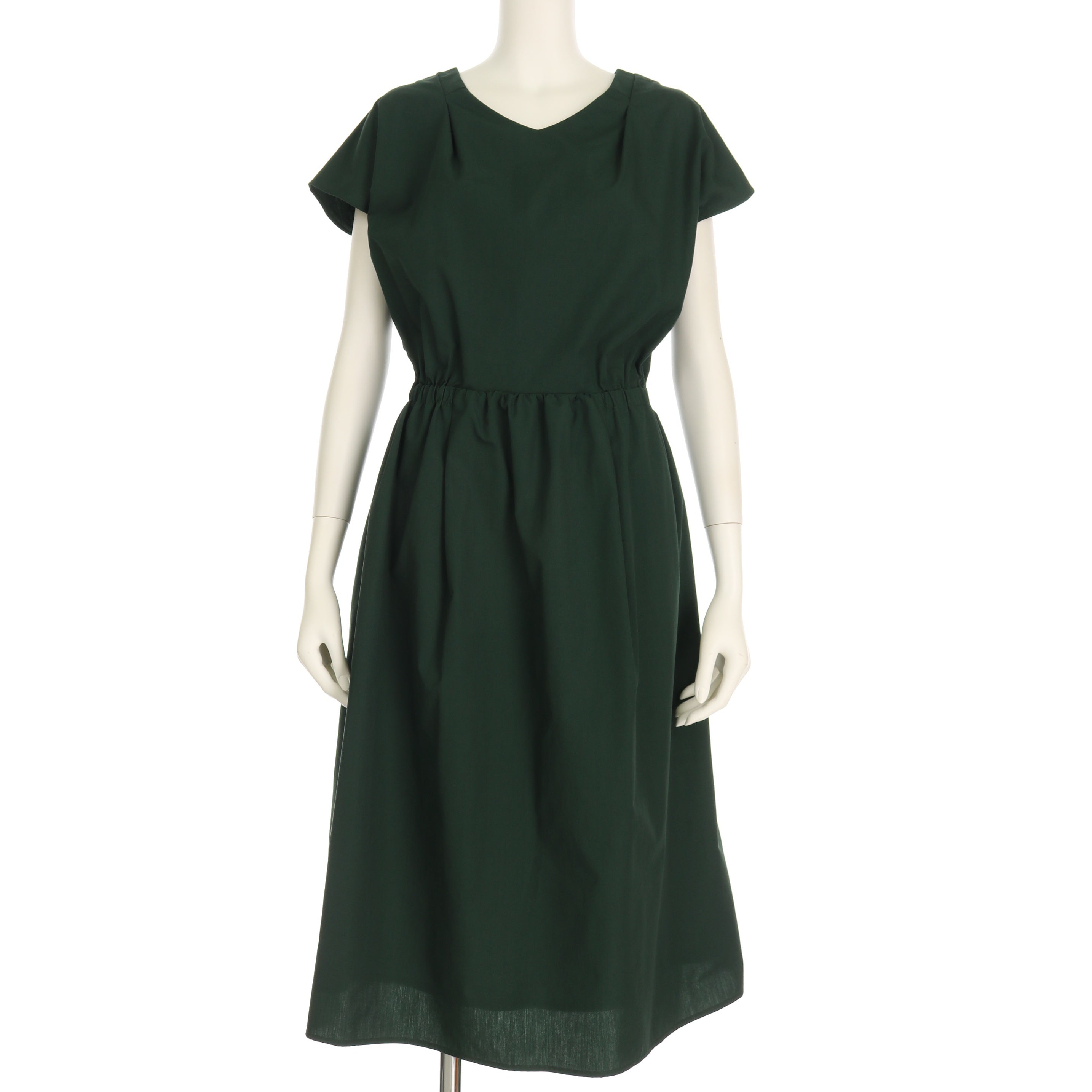 バックスリットリボンワンピース