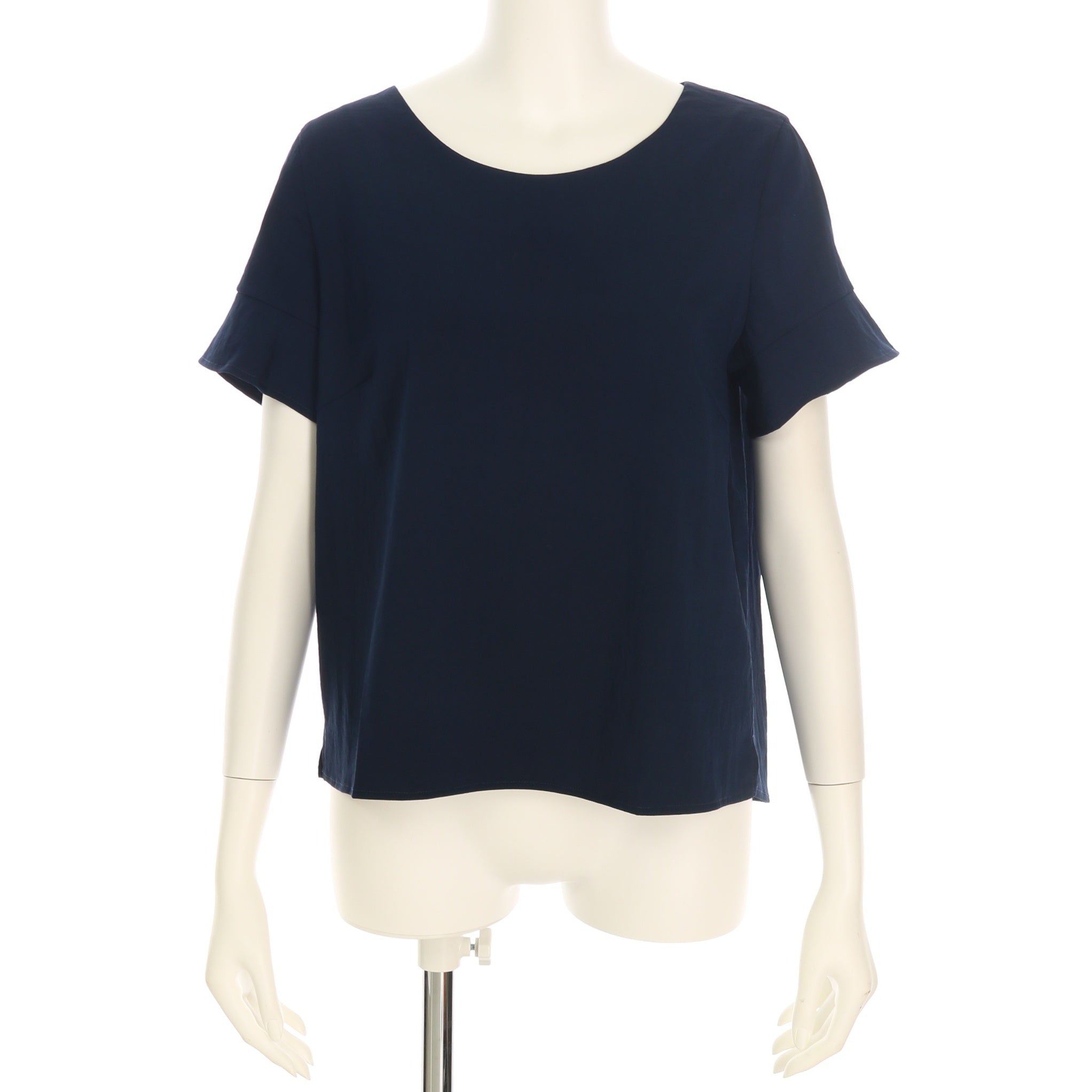 袖口フレアブラウス