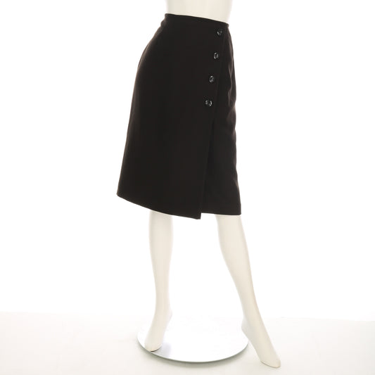 TRカルゼフロントボタンラップタイトスカート