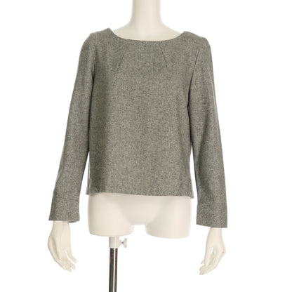 バックリボンレースブラウス