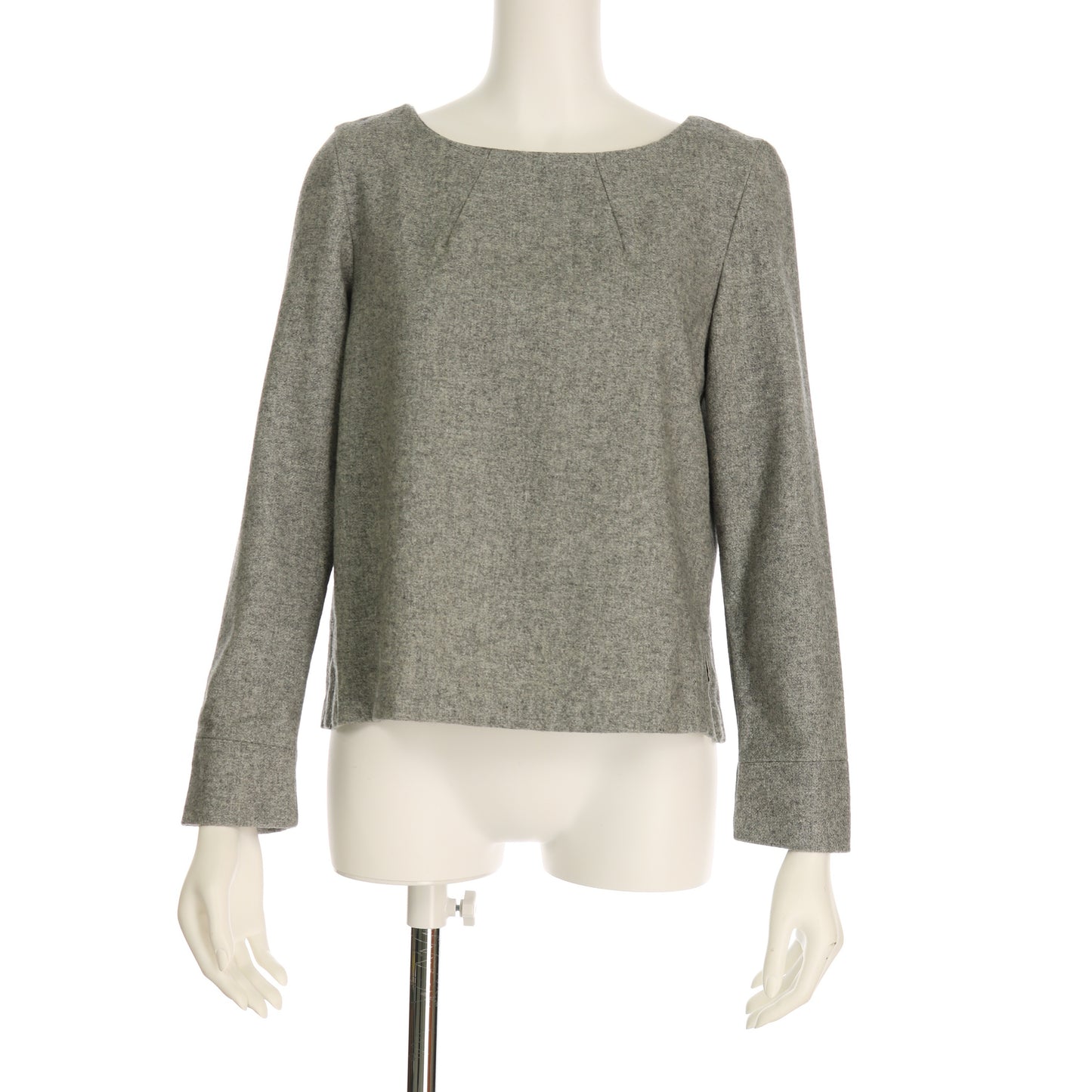 バックリボンレースブラウス