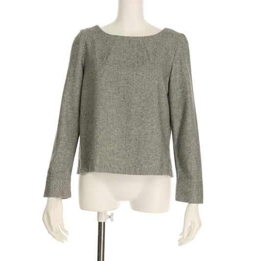 バックリボンレースブラウス