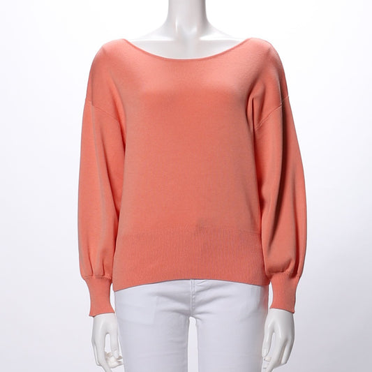 前後2WAYボリュームスリーブニット