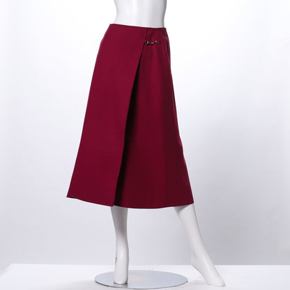 ライトジャージーメルトンラップ風スカート