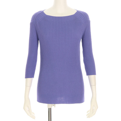 きれいめリブニットプルオーバー