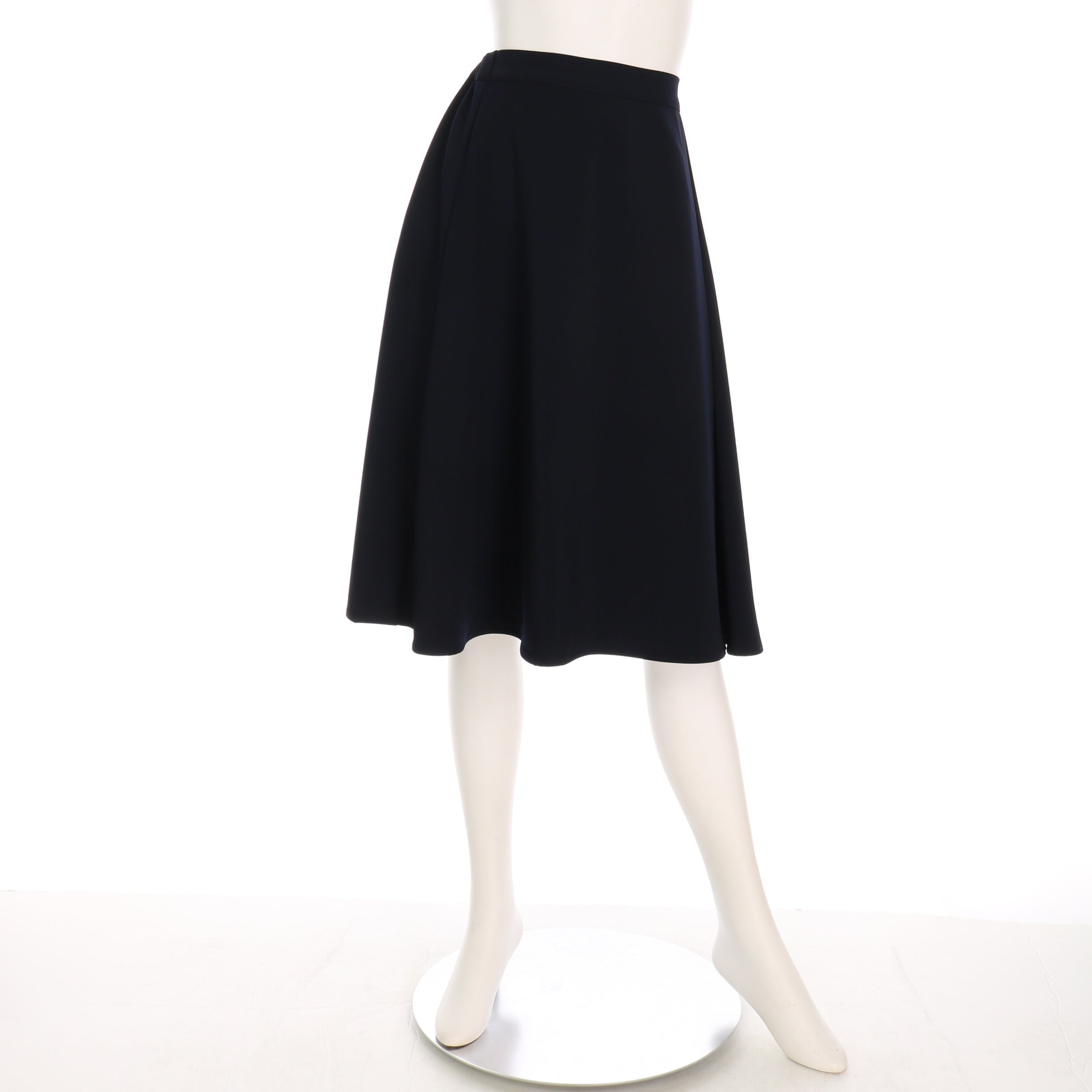 アシンメトリーデザインフレアスカート