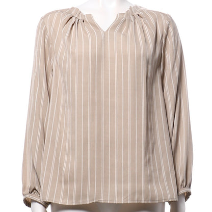 ポリギャザーデザインブラウス