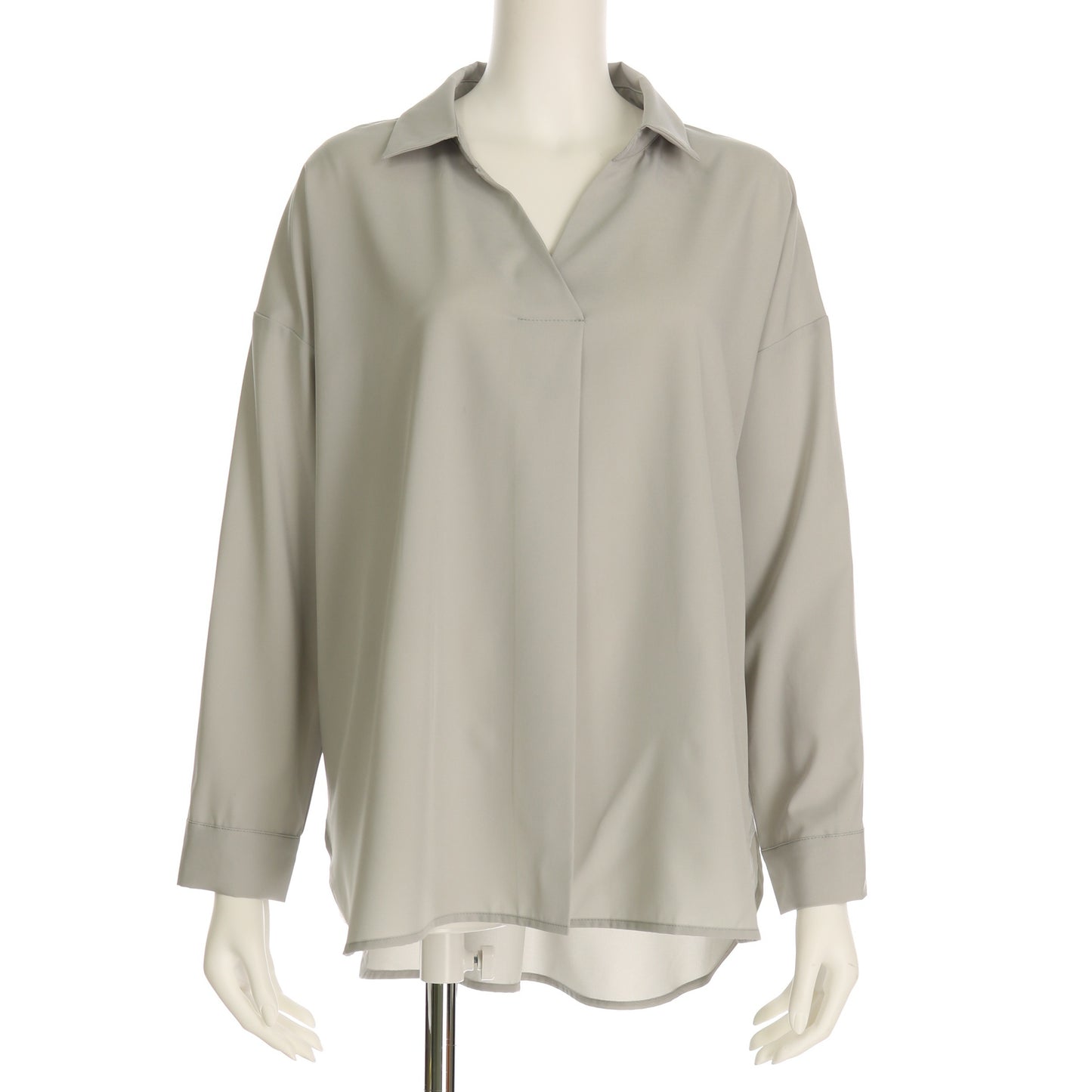 スキッパーカラーブラウス