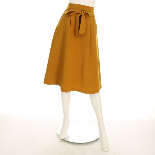 ウエストリボンフレアスカート