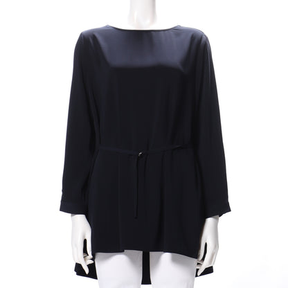 フロントDカンベルトデザインゆったりブラウス