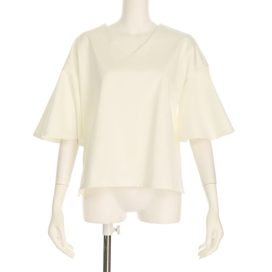 フレア袖カットソー