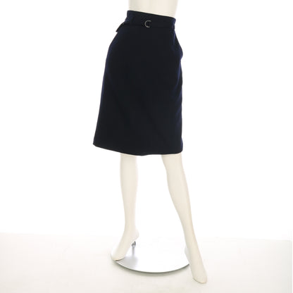 Dカンベルト付きタイトスカート