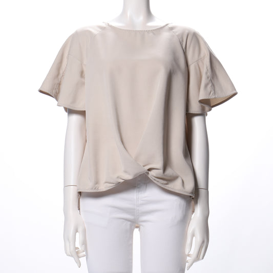 デザイン袖口ゆったりブラウス