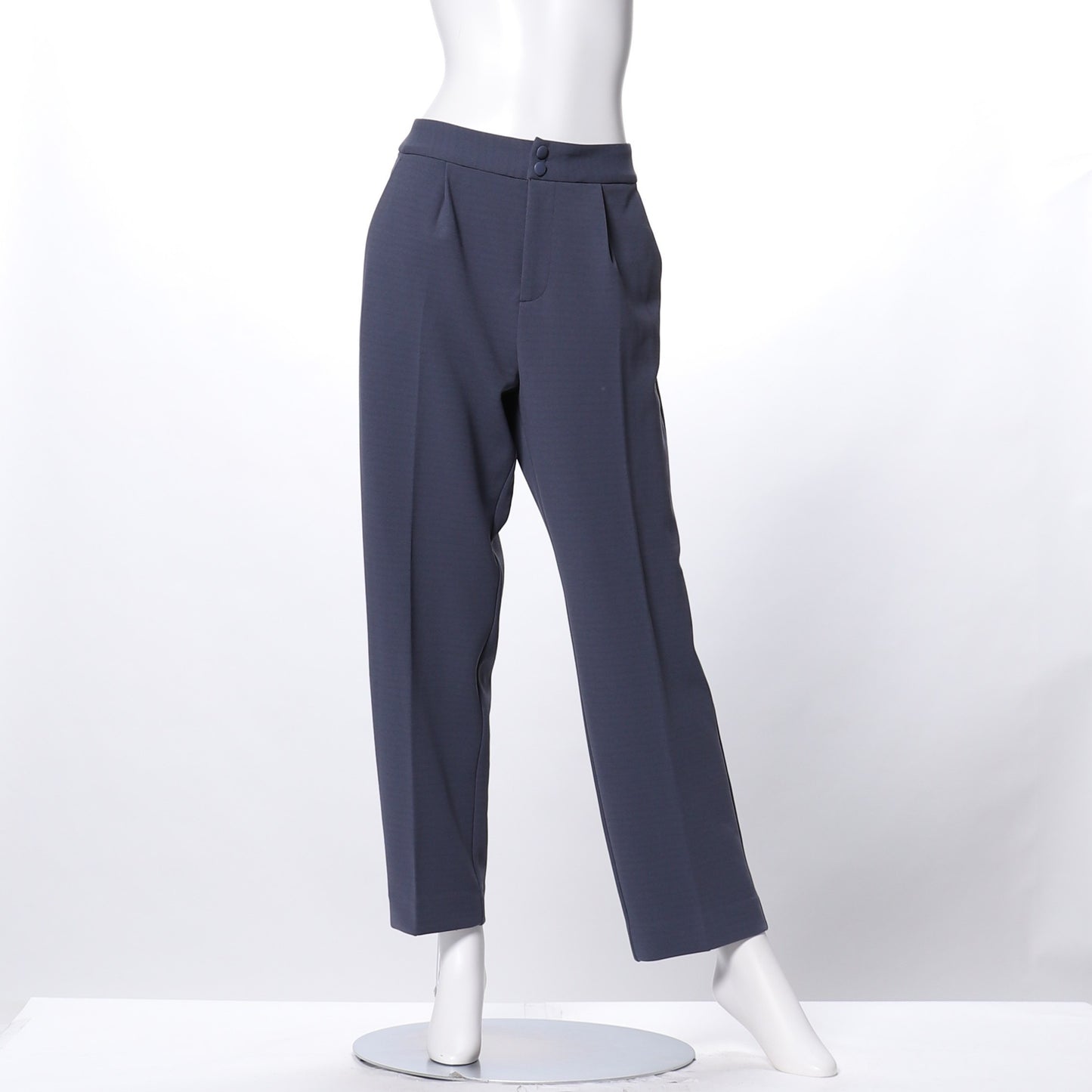 ハイストレッチカルゼテーパードパンツ